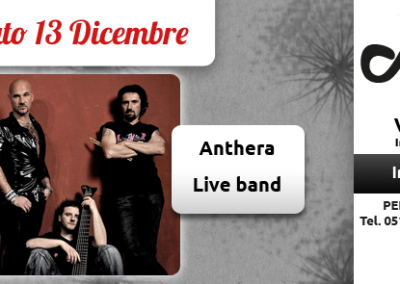 13/12/2014 – Anthera Live Band