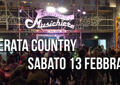 13 Febbario – Sabato Country