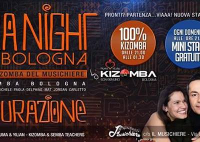 02 Ottobre – MIXTURA NIGHT KIZOMBA BOLOGNA