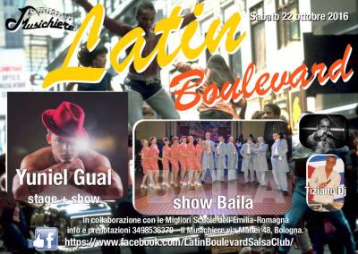 22 Ottobre – Latin Boulevard