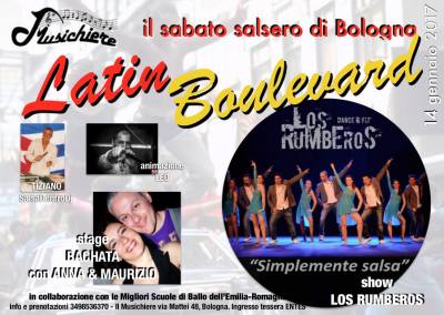 14 Gennaio – Latin Boulevard