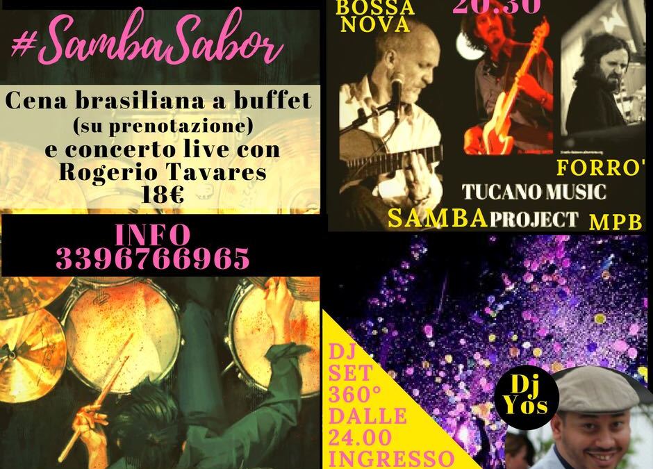 03 Marzo – #SAMBASABOR